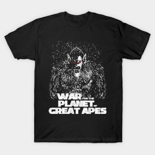 War for the Planet of Great Apes T-Shirt